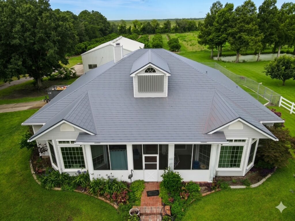 metal roofing - synergy roofing new orleans