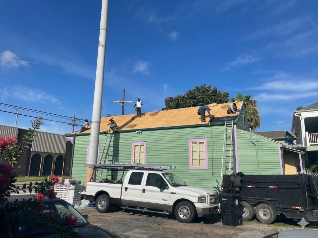 metal roof installation in metairie - synergy roofing